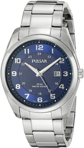 Pulsar Men's PH9069 Analog Display Analog Quartz Silver Watch