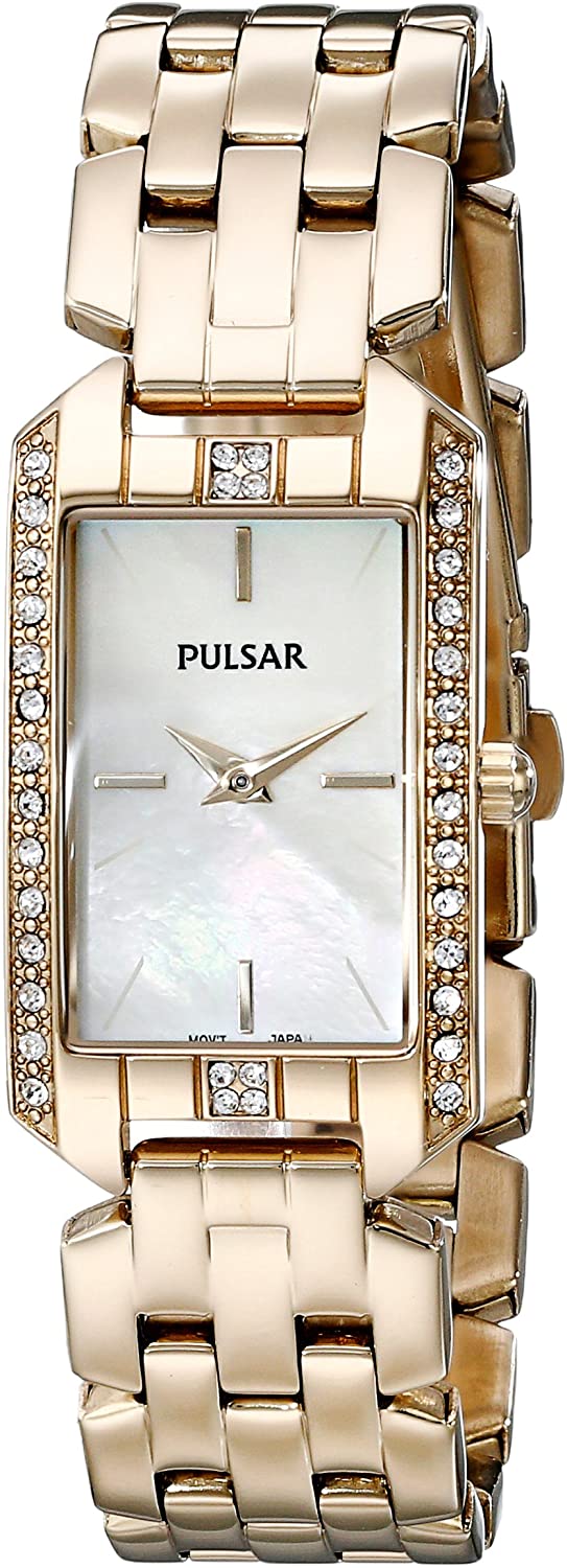 Pulsar Women's PRW006 Gold-Tone Watch