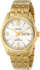 Pulsar Men's PV3004 Analog Display Japanese Quartz Gold Watch