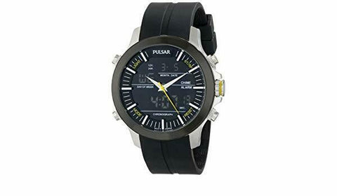 Pulsar Men's PW6001 "Active Sport" Stainless Steel Watch