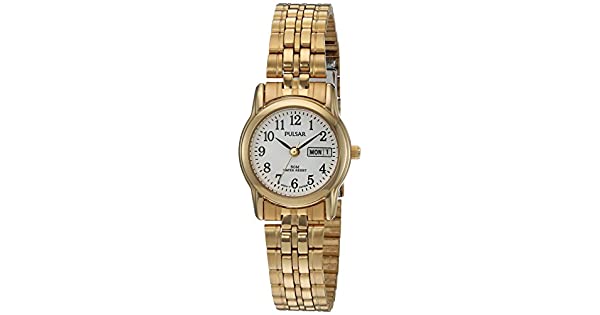 Pulsar Women's PXU040X Analog Display Japanese Quartz Gold Watch