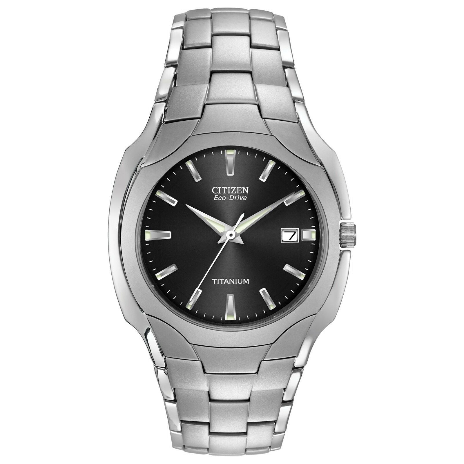Citizen Men's BM6560-54H Eco-Drive Titanium Bracelet Watch