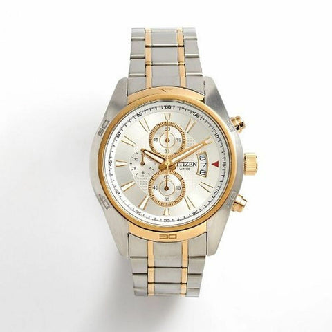 Citizen Men's AN3544 Two Tone Stainless Steel Chronograph Watch