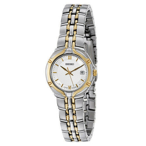 Seiko Women's SXD646 Two-Tone Stainless Steel Watch