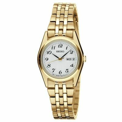 Seiko Women's SXA126 Functional Gold-Tone Stainless Steel Watch