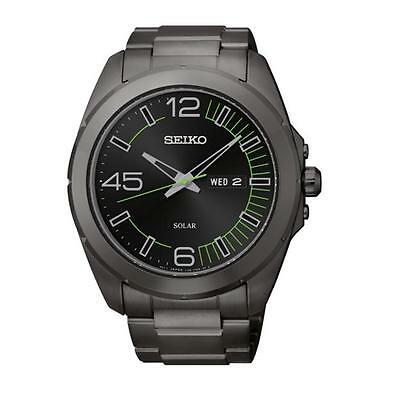Seiko Men's SNE275 Analog Display Silver Japanese Quartz Watch