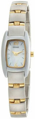 Pulsar Womens PJ5107 Two-Tone Quartz Bangle Wrist Watch