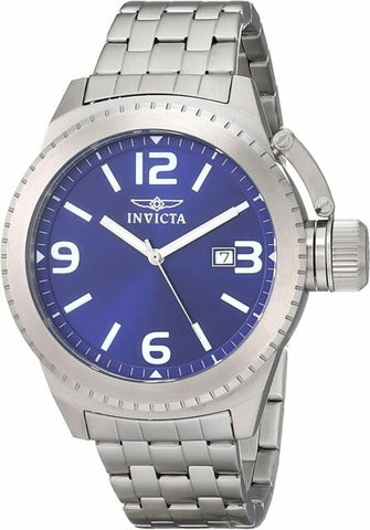 Invicta Men's 0988 Corduba Blue Dial Stainless Steel Watch