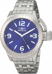 Invicta Men's 0988 Corduba Blue Dial Stainless Steel Watch