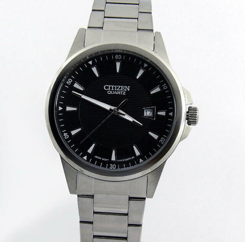 Citizen Men's BI1010-51E Silver Stainless-Steel Quartz Watch