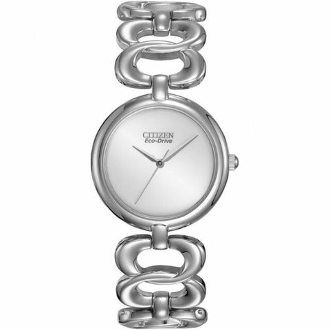 Citizen Women's EM0220-53A Eco-Drive Stainless Steel Bracelet Bangle Watch
