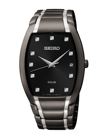 Seiko Men's SNE335 Japanese Quartz With Analog Display Watch