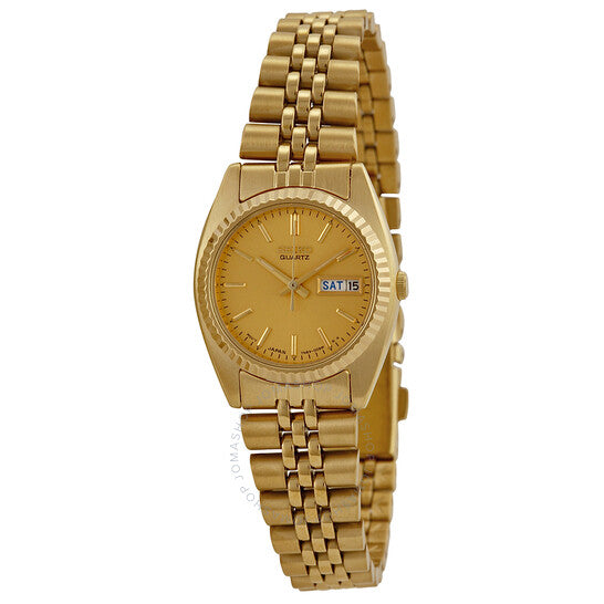 Seiko Women's SWZ058 Gold-Tone Dress Watch