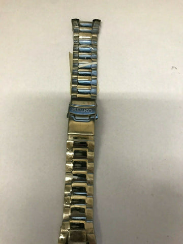 NEW Seiko SKA237 Men's Stainless Steel Silver Watch Band Replacement for SKA237