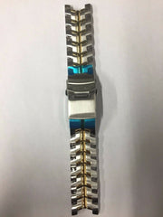 Seiko Men's SKA402 Two-Tone Bracelet Band Comeplete Replacement Watch Band