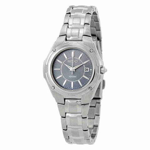 Seiko Women's SXDA33 Dress Silver-Tone Watch