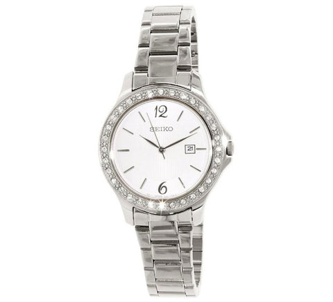 Seiko Women's SXDF97 Silver Stainless-Steel Quartz Watch