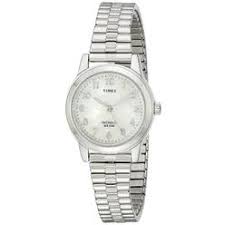 Timex Womens T2P411 Stainless Steel Wrist Dress Watch