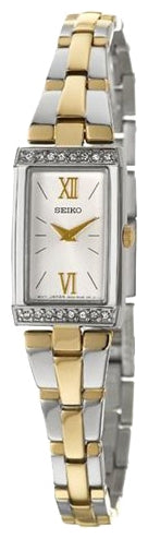 Seiko Women's SUJG36 Quartz Stainless Steel White Dial Watch
