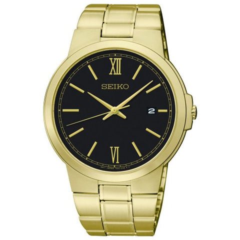 Seiko Men's SGEG48 Gold Bracelet Quartz Watch